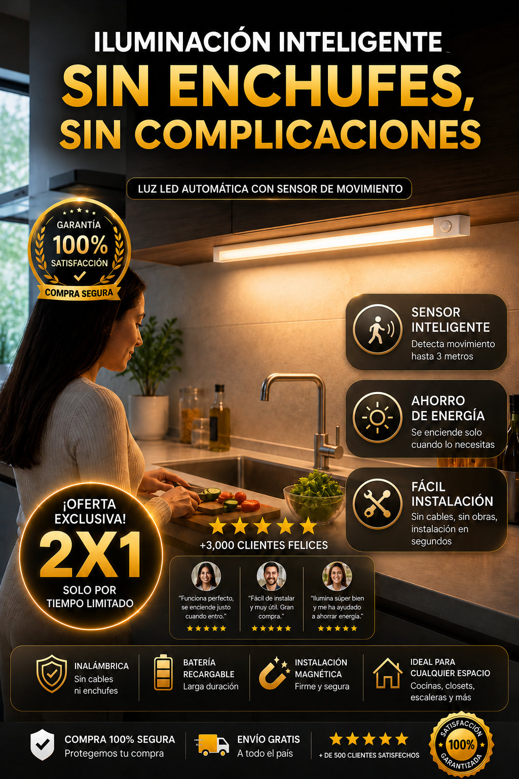 LUZ SMART LED ® PRO - 2X1