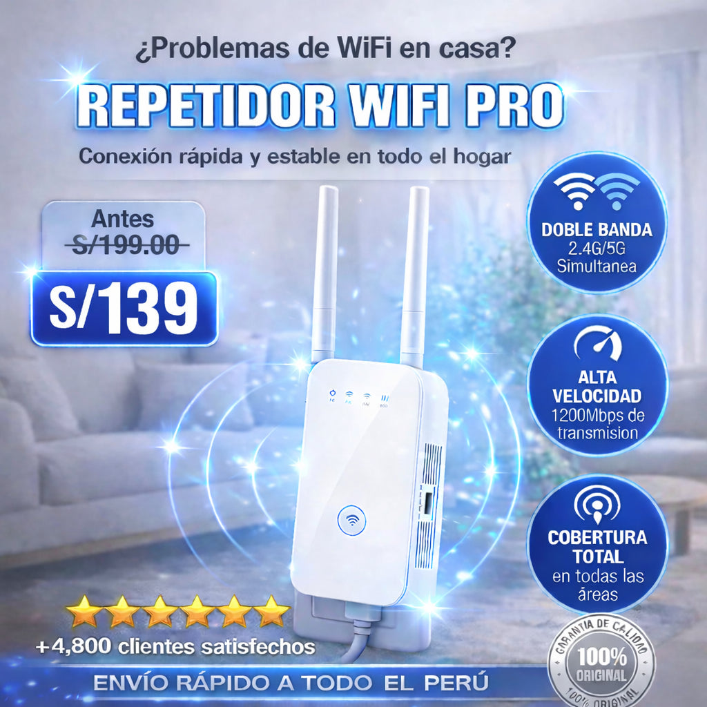REPETIDOR DE WIFI PRO
