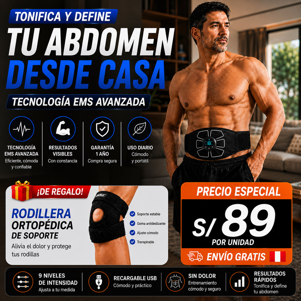 FAJA TONIFICADOR ABDOMINAL ®