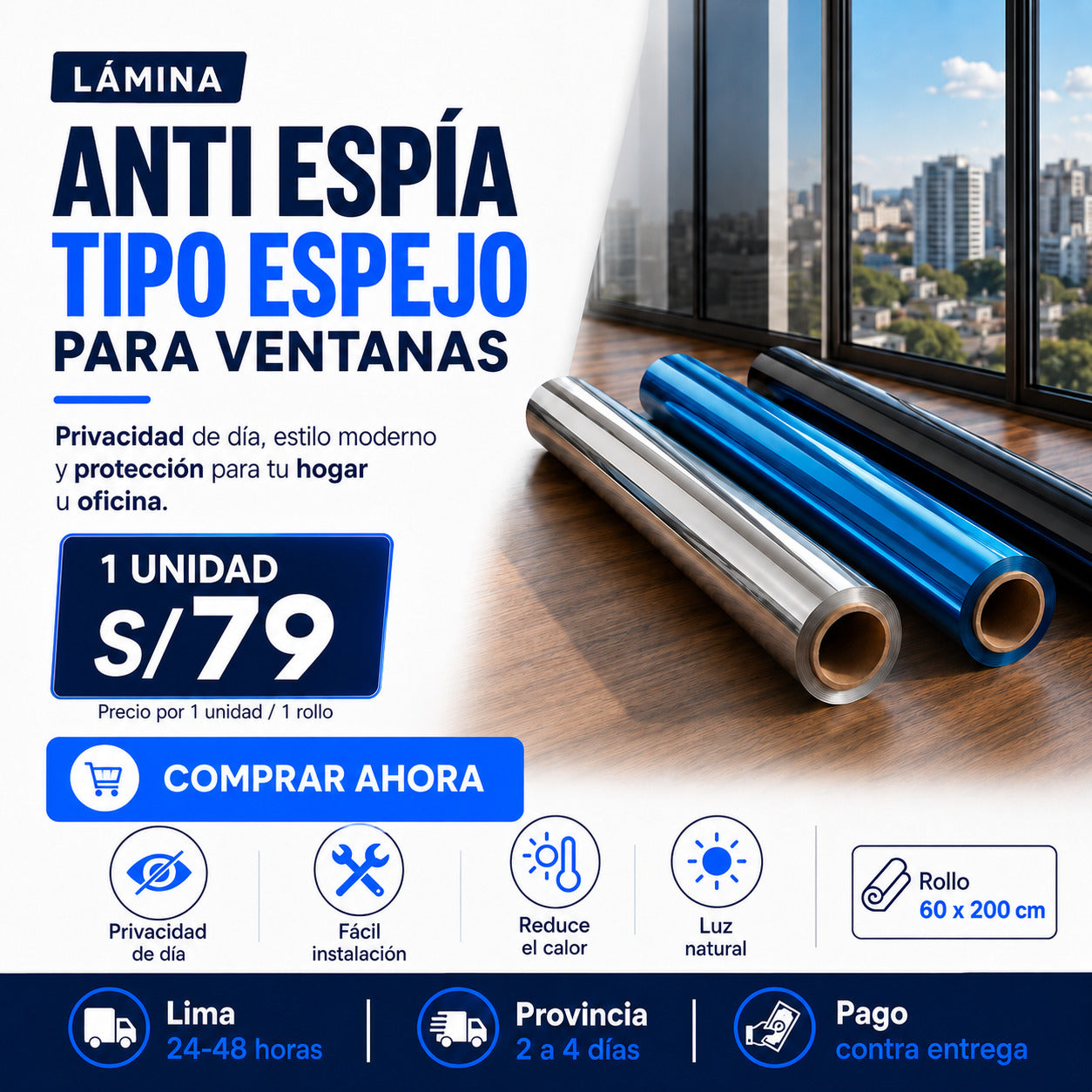 ROLLO ANTIESPIA PRO
