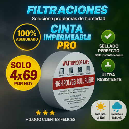 CINTA IMPERMEABLE - MULTIFUNCIONAL ®