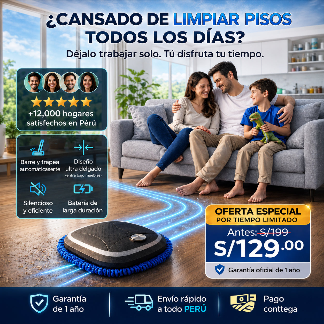 ROBOT TRAPEADORA