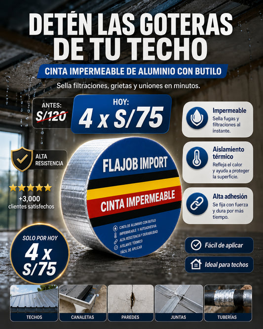 CINTA IMPERMEABLE - MULTIFUNCIONAL ®