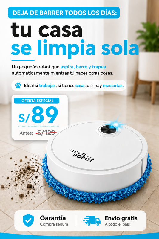 ROBOT TRAPEADOR ®