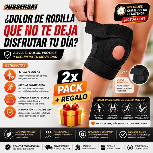 Rodillera Rotuliana - PACK DE 2 RODILLERAS + REGALO