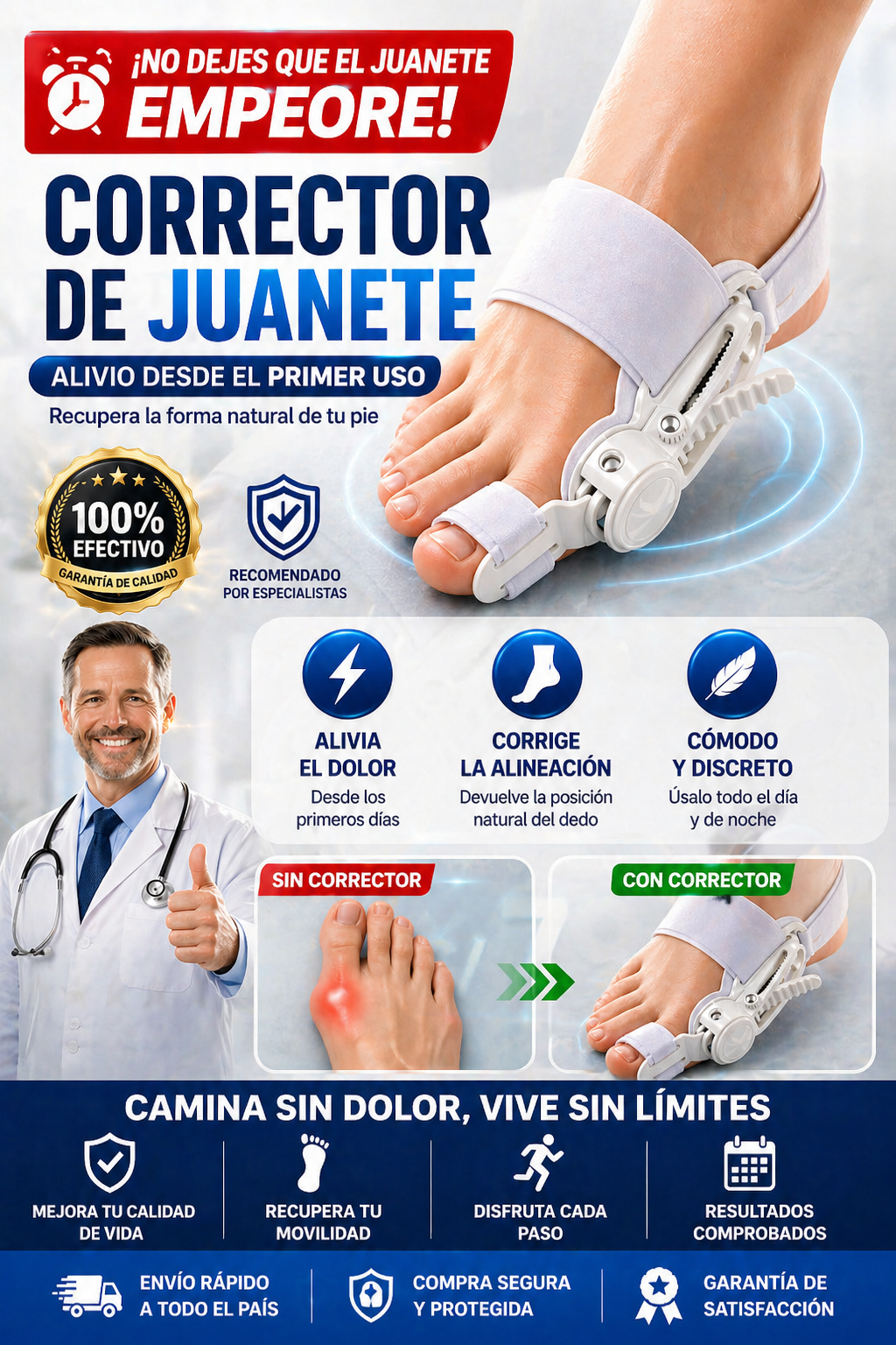 CORRECTOR DE JUANETE Ⓡ