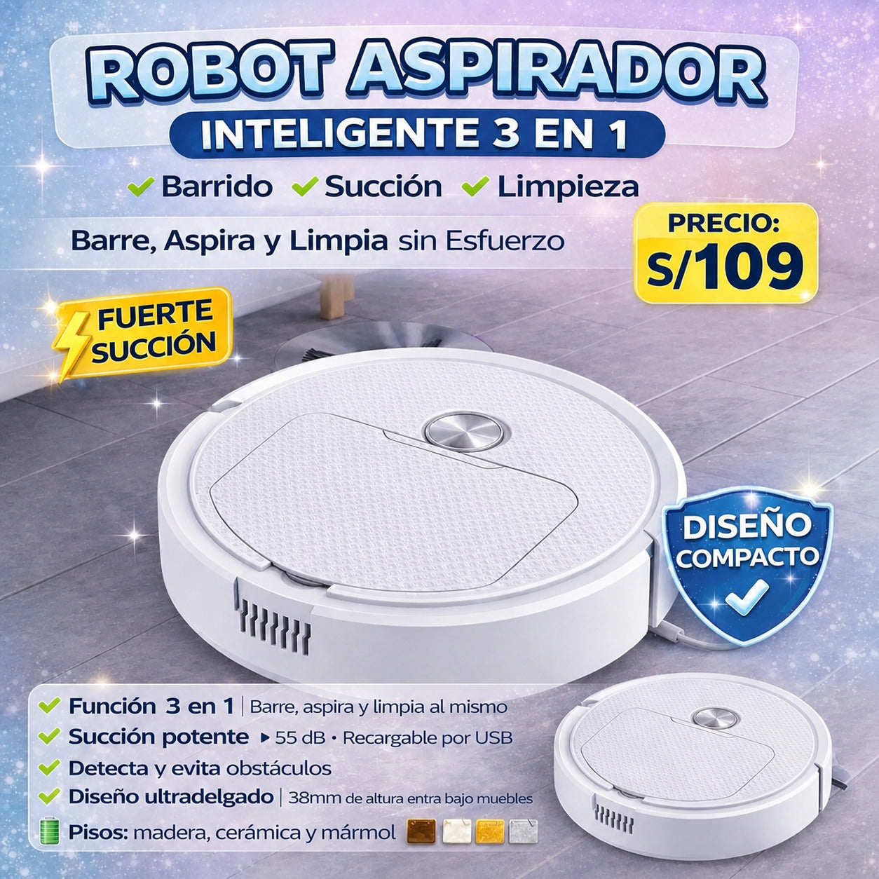 ROBOT ® LIMPIADOR INTELIGENTE
