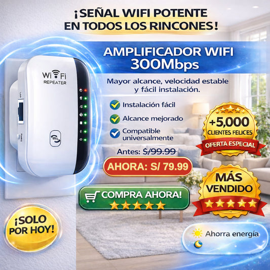 Repetidor Wifi Pro ®